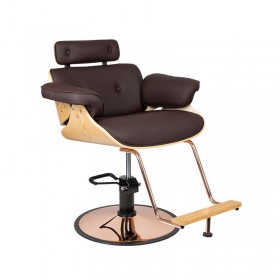 Hairdressing Chair GABBIANO FLORENCE Brown